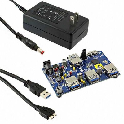 CYUSB3304 - USB 3.0 Hub Interface Evaluation Board - 1