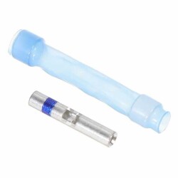 Terminal Butt Splice, Inline, Individual Openings Connector Crimp 1058-2680 CMA Blue - TE Connectivity Raychem Cable Protection