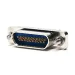 D-Sub Cable Assembly D-Type, Micro-D 1.50' (457.20mm) Plug, Male Pins to Individual Wire Leads - 1