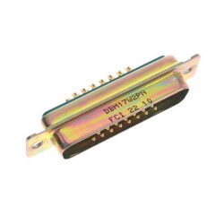 17 (15 + 2 Power) Position D-Sub, Combo Plug, Male Pins Connector - 1