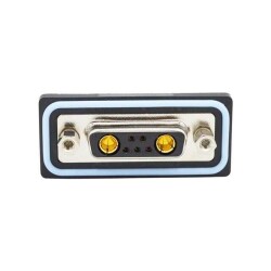 7 (5 + 2 Power) Position D-Sub, Combo Receptacle, Female Sockets Connector - 1