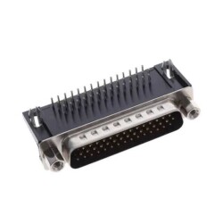 44 Position D-Sub, High Density Plug, Male Pins Connector - Amphenol ICC (FCI)