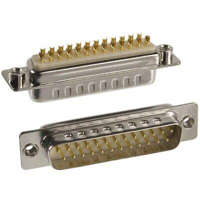 25 Position D-Sub Plug, Male Pins Connector - 1