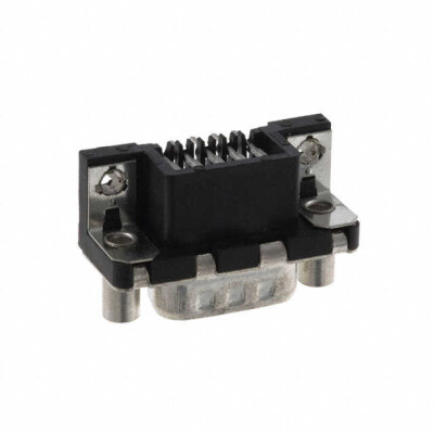 9 Position D-Sub Plug, Male Pins Connector - 2