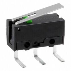 Switch SPST-NO Through Hole, Right Angle - Omron Electronics Inc-EMC Div
