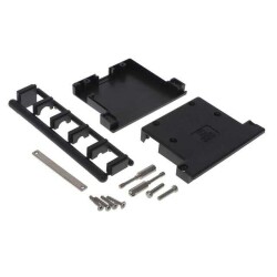 37 Position Two Piece Backshell Connector Black 180° Unshielded - Amphenol Positronic