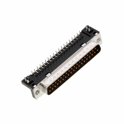 37 Position D-Sub Plug, Male Pins Connector - Amphenol ICC (FCI)