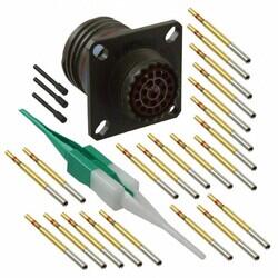 22 Position Circular Connector Receptacle, Female Sockets Crimp - Amphenol Aerospace Operations