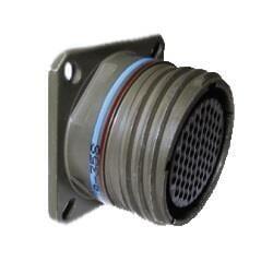 13 Position Circular Connector Receptacle, Female Sockets Crimp - Amphenol Aerospace Operations