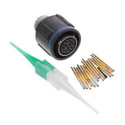 13 Position Circular Connector Plug, Female Sockets Crimp - Amphenol Aerospace Operations