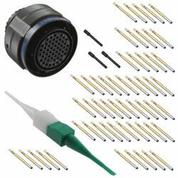 55 Position Circular Connector Plug, Female Sockets Crimp - Amphenol Aerospace Operations