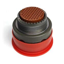 66 Position Circular Connector Plug Housing Free Hanging (In-Line) Coupling Nut - 1