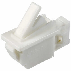 Switch SPDT Panel Mount, Snap-In - Omron Electronics Inc-EMC Div