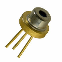 Laser Diode 650nm 5mW 20mA Radial, Can, 3 Lead (5.6mm, TO-18) - US-Lasers Inc.