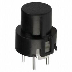 Pushbutton Switch SPST-NO Keyswitch Through Hole - C&K