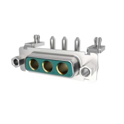 3 (Power) Position D-Sub, Combo Receptacle, Female Sockets Connector - Amphenol ICC (FCI)