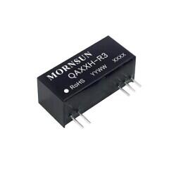 Isolated Module DC DC Converter 2 Output 15V -9V 100mA, 100mA 10.8V - 13.2V Input - 