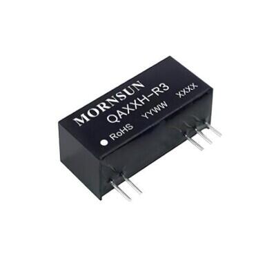 Isolated Module DC DC Converter 2 Output 15V -9V 100mA, 100mA 10.8V - 13.2V Input - 1