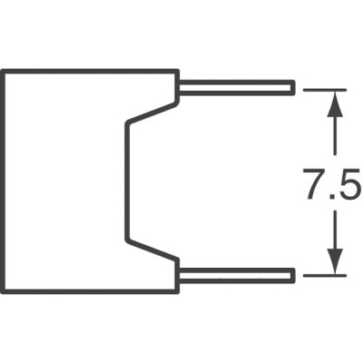 LED Circuit Board Indicator LED Circuit Board Indicator Bar - 10 Wide, DIP Red (x 10) Diffused, White 2V 30mA Through Hole - 2