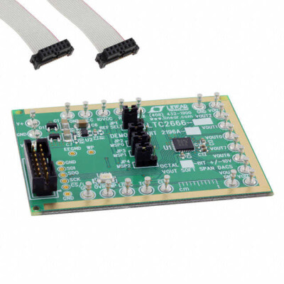LTC2666-16 SoftSpan™ 16 Bit Samples Per Second Digital to Analog Converter (DAC) Evaluation Board - 1