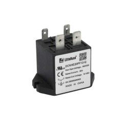 Contactor SPST-NO (1 Form A) 20 A 12VDC Coil Chassis Mount - Littelfuse Commercial Vehicle Products