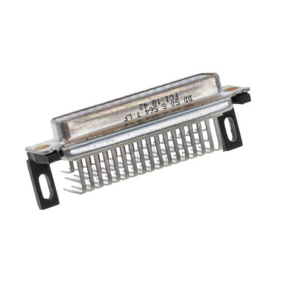 50 Position D-Sub Receptacle, Female Sockets Connector - 1