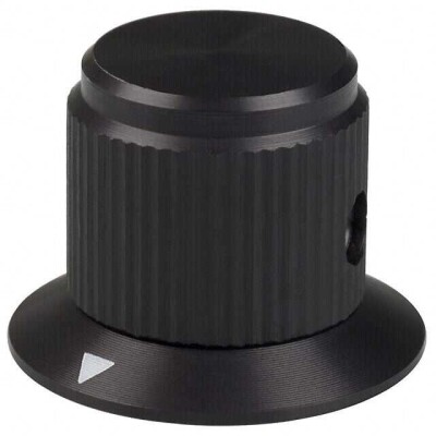 Knurled, Straight Knob 0.250