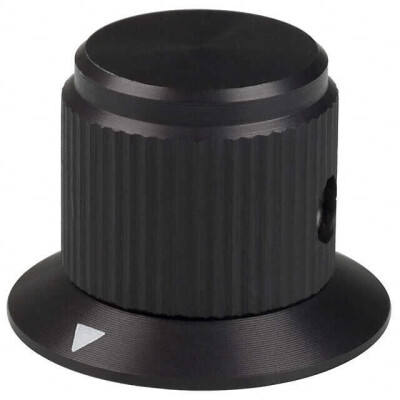 Knurled, Straight Knob 0.250