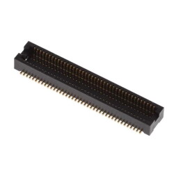 80 Position Connector Header, Outer Shroud Contacts Surface Mount Gold - Hirose Electric Co Ltd