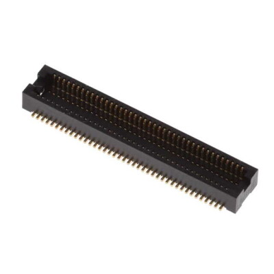 80 Position Connector Header, Outer Shroud Contacts Surface Mount Gold - 1