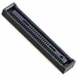 70 Position Connector Receptacle, Center Strip Contacts Surface Mount Gold - Hirose Electric Co Ltd