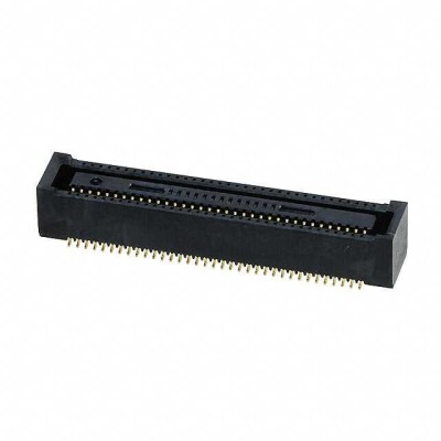 70 Position Connector Receptacle, Center Strip Contacts Surface Mount Gold - 1
