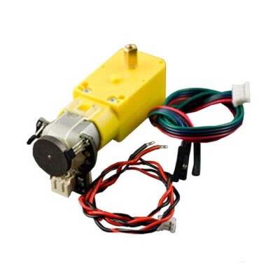 DFRobot - FIT0450 - TT Gearmotor with Encoder (6V 160RPM 120:1) - 1