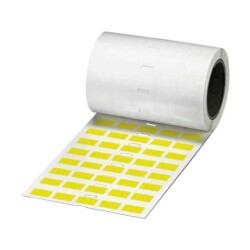 Die Cut Polyester (PET) Yellow - Phoenix Contact