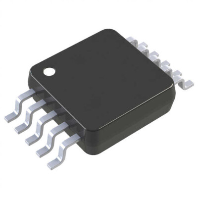 Digital Potentiometer 10k Ohm 1 Circuit 1024 Taps I2C Interface 10-MSOP - 1