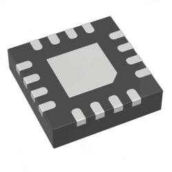 Digital Potentiometer 50k Ohm 1 Circuit 1024 Taps SPI, Up/Down (U/D, INC, CS) Interface 16-TQFN (3x3) - 1