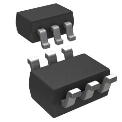 Digital Potentiometer 100k Ohm 1 Circuit 128 Taps I2C Interface SC-70-6 - Microchip Technology