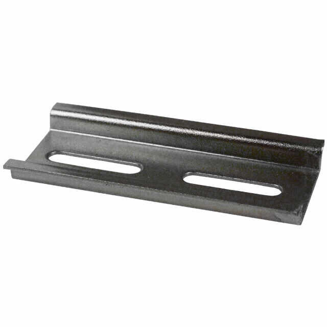  Din Rail Top Hat 1.378" W X 0.295" H (35.00mm X 7.50mm) Slotted Steel 78.740" (2000.00mm)