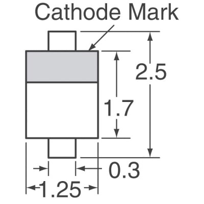 Diode 80 V 100mA Surface Mount UMD2 - 2