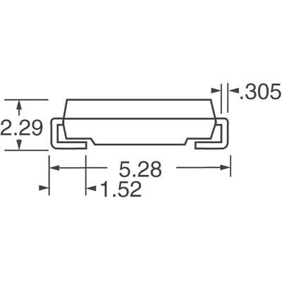Diode Schottky 40V 1A Surface Mount DO-214AC (SMA) - 3