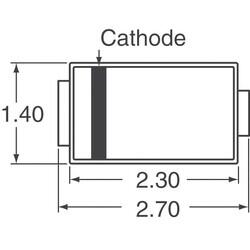 Diode Schottky 50 V 1A Surface Mount MicroSMP (DO-219AD) - Vishay General Semiconductor - Diodes Division (1)