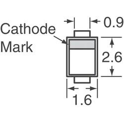 Diode Schottky 60V 1A Surface Mount PMDU - 2