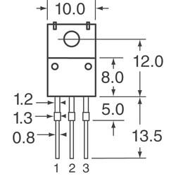 Diode Standard 400 V 20A Through Hole TO-220FN - Rohm Semiconductor (1)