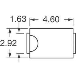 Diode Standard 600V 1A Surface Mount SMA - 3