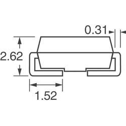 Diode Standard 600V 1A Surface Mount SMB - Diodes Incorporated (1)