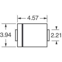 Diode Standard 600V 1A Surface Mount SMB - 3