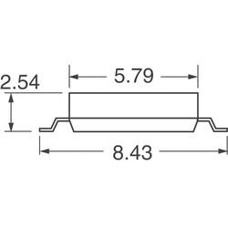 Dip Switch SPST 4 Position Surface Mount Slide (Standard) Actuator 25mA 24VDC - 1