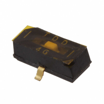 Dip Switch SPDT 2 Position Surface Mount Slide (Standard) Actuator 25mA 24VDC - 1