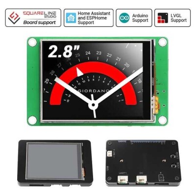 CrowPanel Pico Display-2.8 inch 320*240 Module TFT LCD Touchscreen with RP2040 Support C/C++/MicroPython/LVGL-Without Acrylic Case - 3