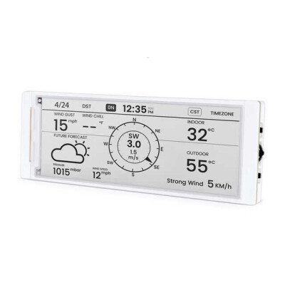 CrowPanel ESP32 5.79inch E-paper HMI Display with 272*792 Resolution Black/White Color Driven By SPI Interface - 1